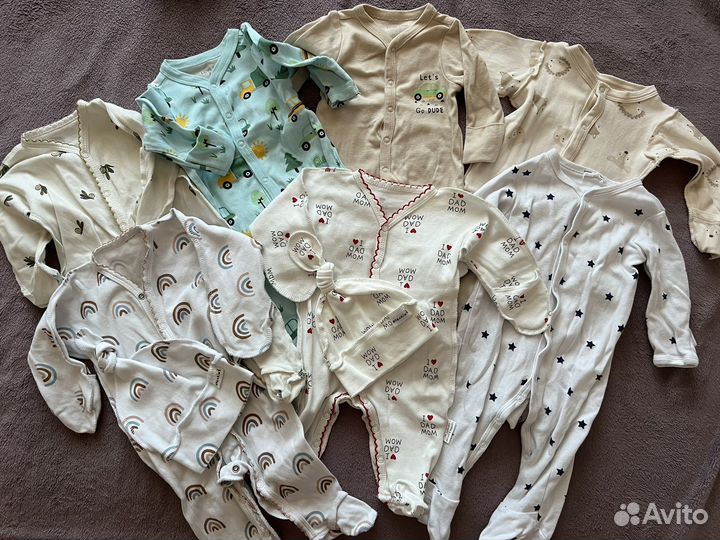 Пакет вещей для новорожденного 56-62