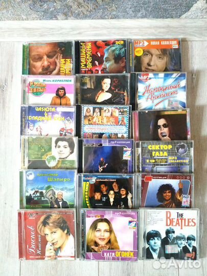 Коллекция mp3, CD дисков