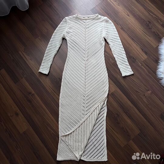 Вязаное платье