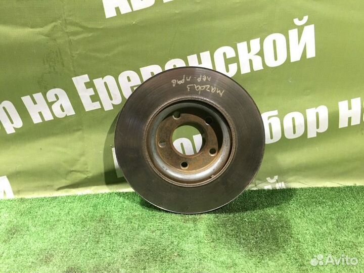 Диск тормозной передний правый Mazda Mazda3 BK