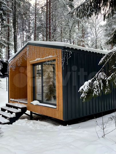 Дом 28 м² на участке 50 сот.