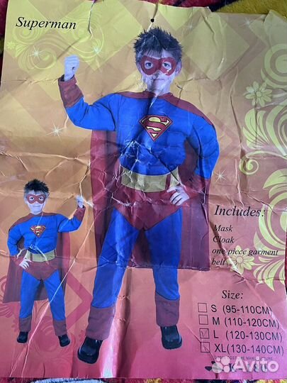Костюм супергероя