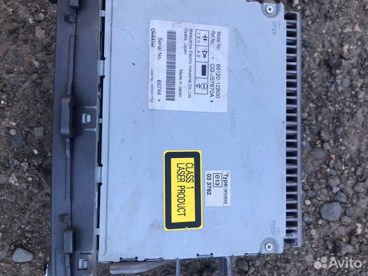 Магнитола на toyota corolla 2008