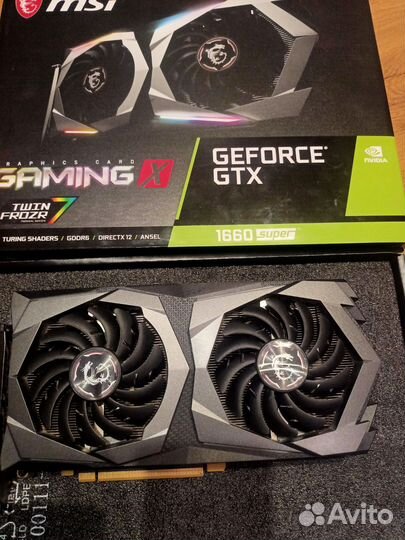 Видеокарты gtx 1660 super 6 gb