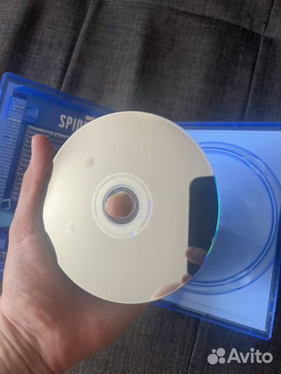 Диск человек-паук ps4