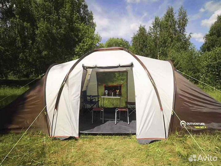 Палатка 4-местная twin SKY 4 аренда продажа