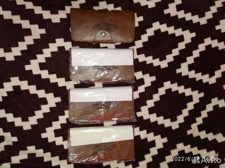 Кошелек мужской кожа