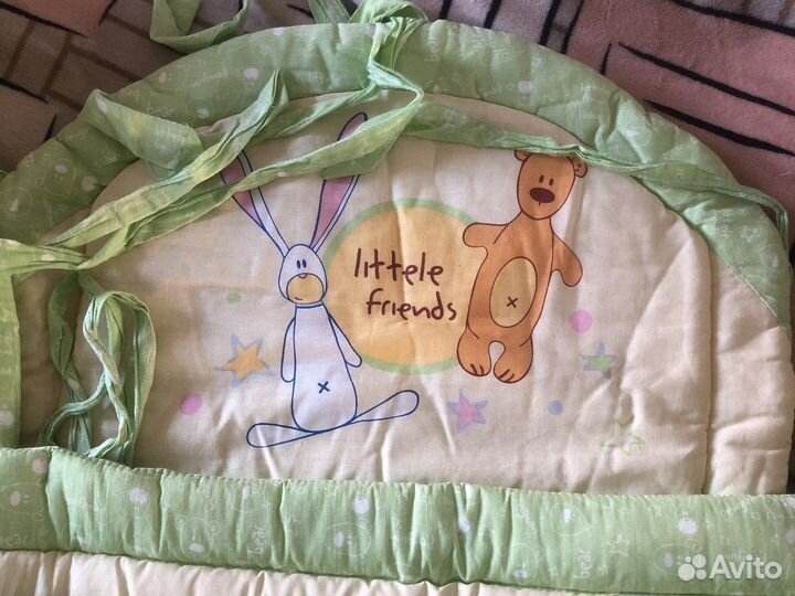 Бортики в кроватку