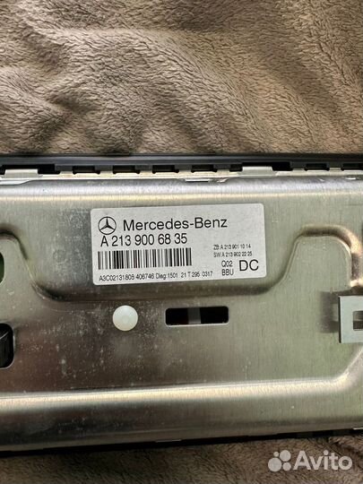 Дисплей на mercedes e 200