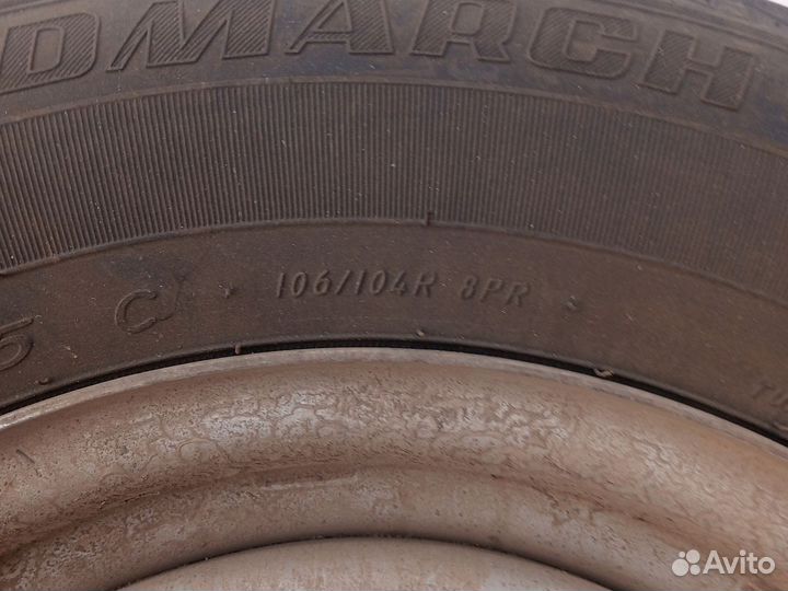 Продам колёса в сборе на киа бонго 3