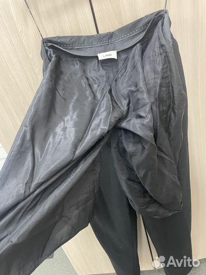 Брюки палаццо шерсть lime, размер s