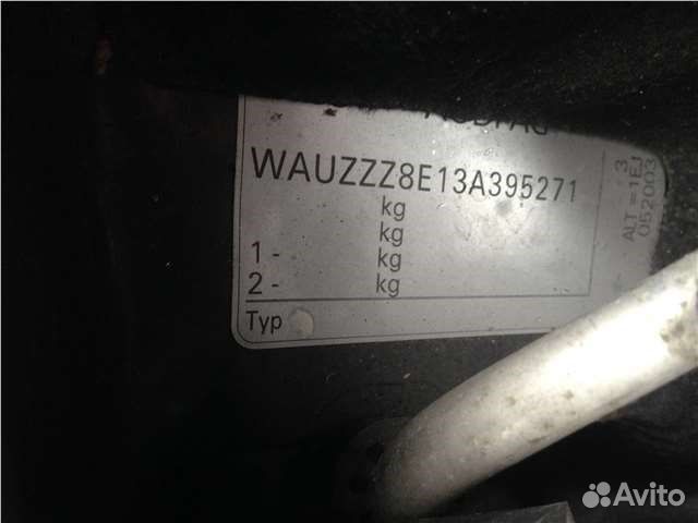 Разбор на запчасти Audi A4 (B6)