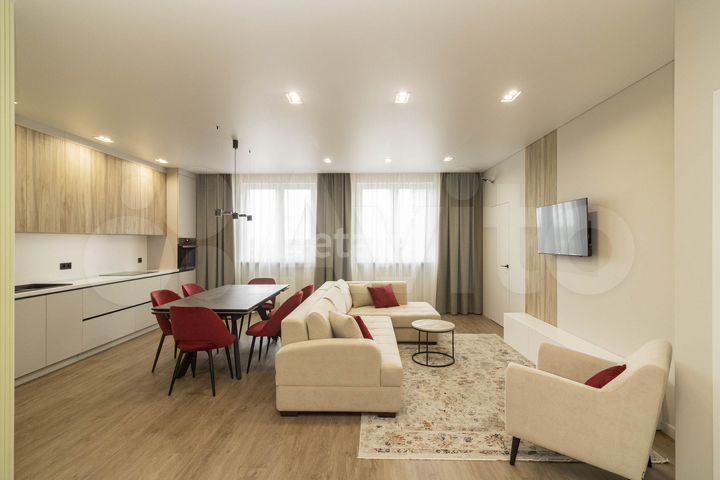 3-к. квартира, 88 м², 4/9 эт.