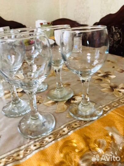 Рюмки 6 шт и Фужеры 5 шт