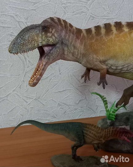 Динозавр, кархородонтозавр Gr toys статуя nanmu