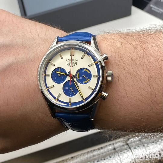 Часы Tag Heuer Carrera white