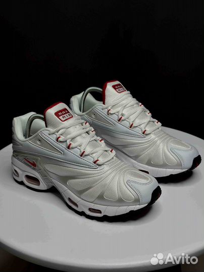 Nike Air Max Tn Plus white and red