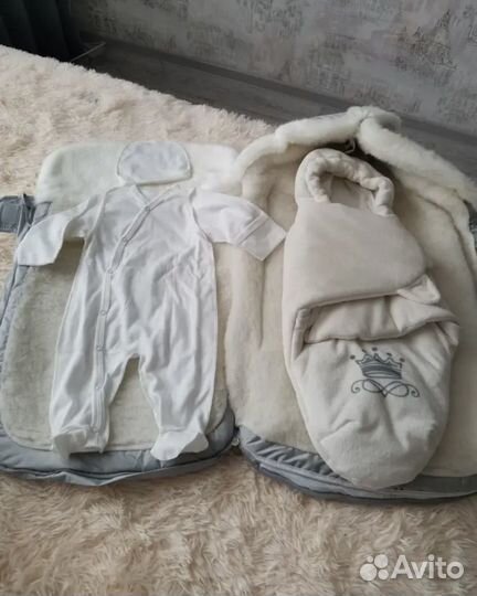 Конверт на выписку зимний