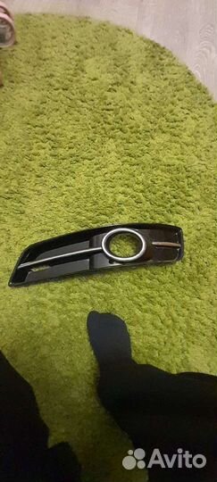 Боковая вставка в передний бампер Audi a3 8p левая