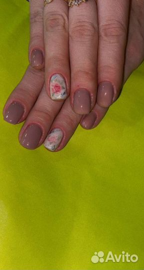Маникюр гель лак