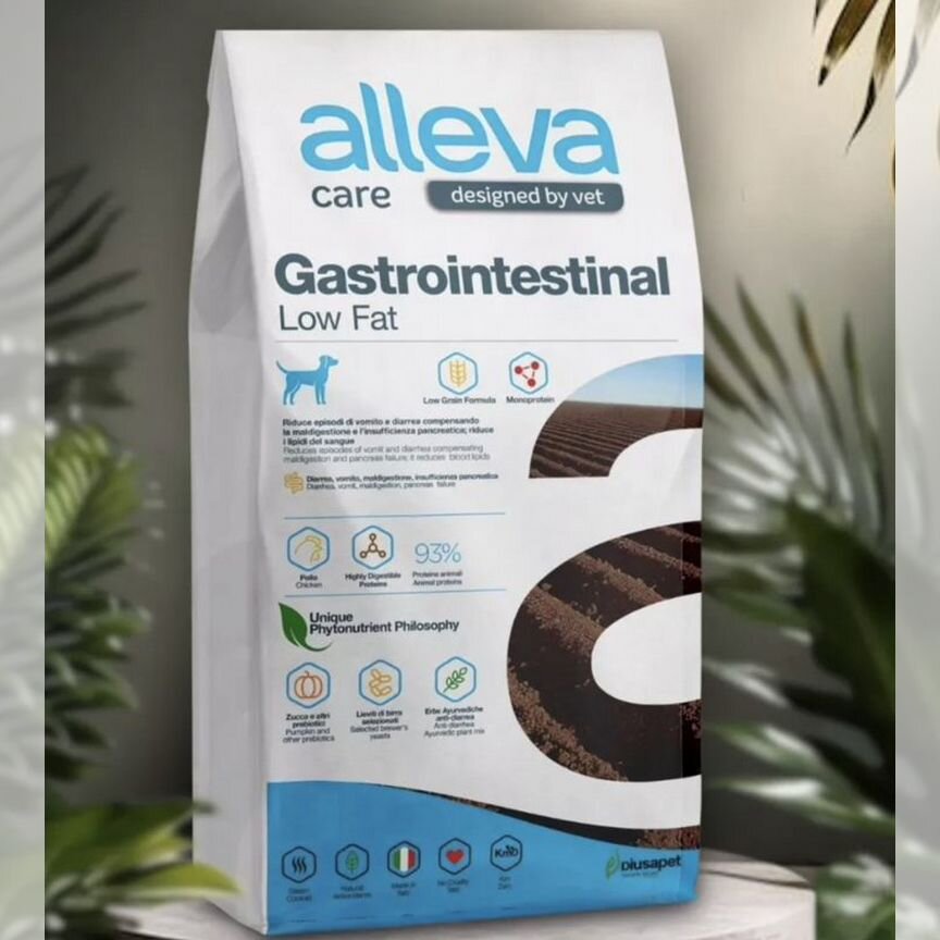 Корм для собак Alleva gastrointestial 2 кг