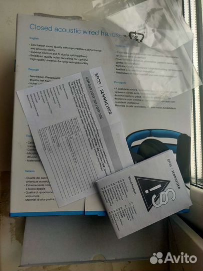 Sennheiser gsp 300 наушники игровые