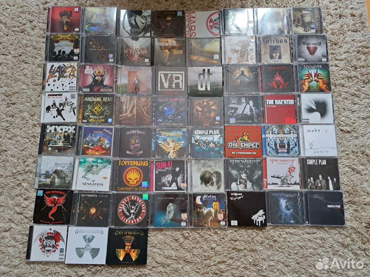 CD диски, Рок, Метал и тд