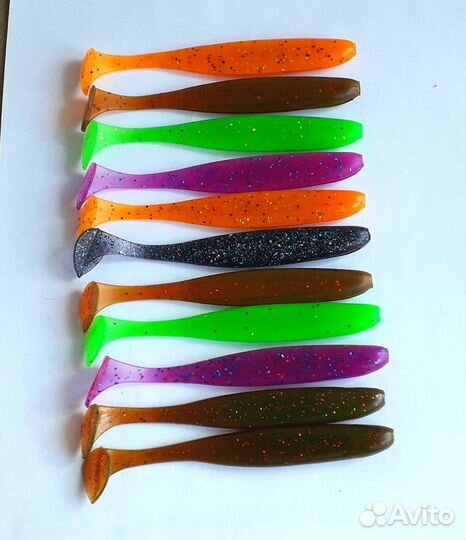 Силиконовые приманки на щуку и судака