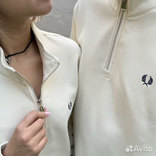 Fred perry джемпер полузамок