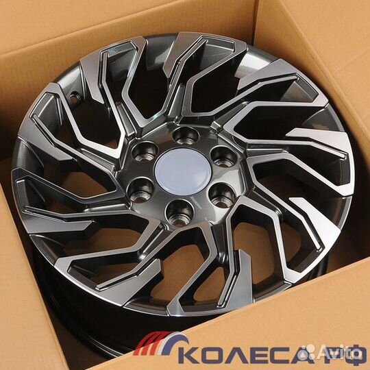 Диски H964D 8/18 6x139.7 ET25 d106.1 GUN metal mac