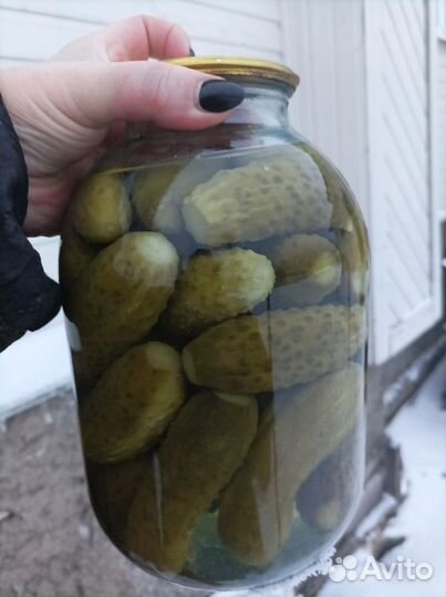 Огурцы соленые