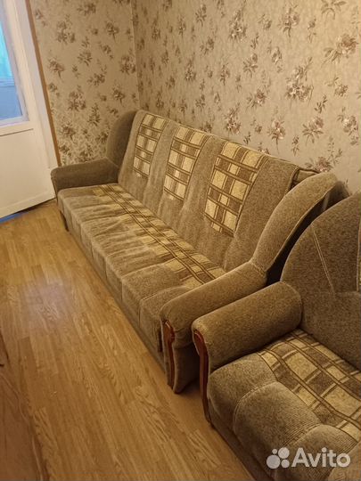 Диван и 2 кресла