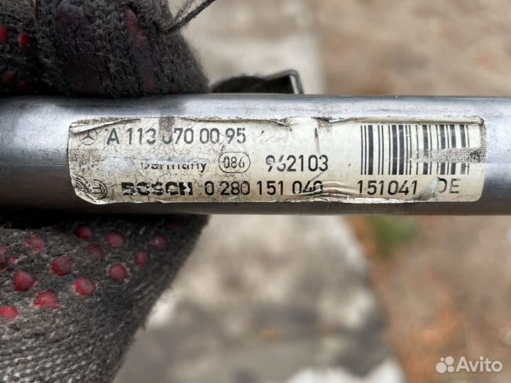 Форсунки и рампа на M112 M113