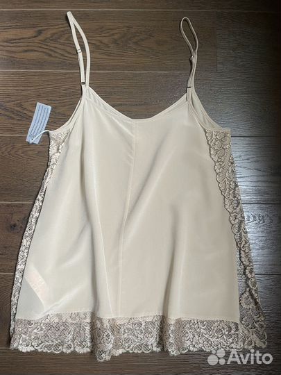 Шелковый топ майка новый Intimissimi S