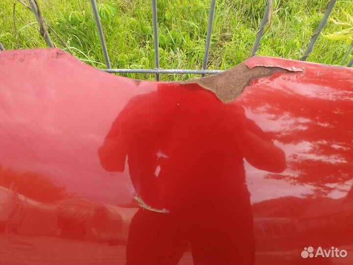 Капот ford fiesta 2008