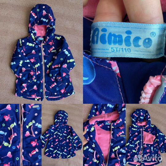 Большой пакет одежды для девочки 104-110
