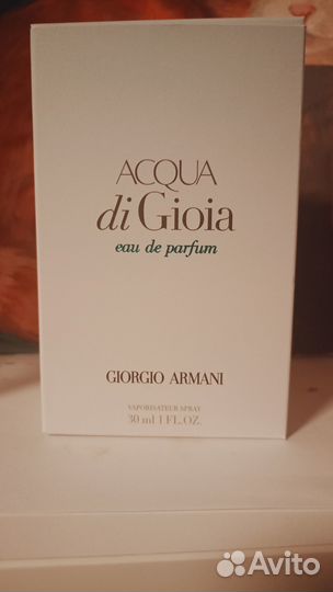 Парфюм женский Aqua di Gioia Armani