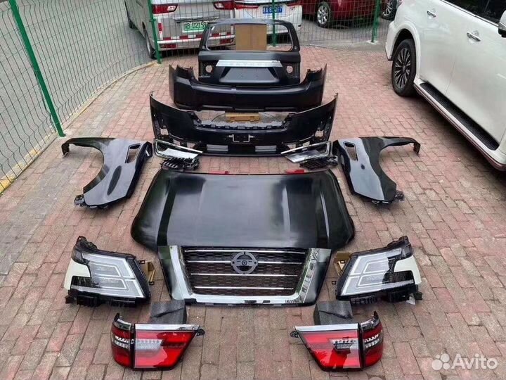 Nissan Patrol Y62 Рестайлинг в 2020 V6AL1