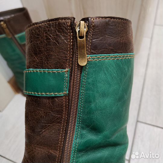 Стильные теплые зимние сапоги 35