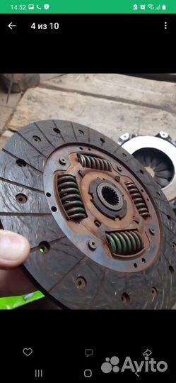 Диск сцепления киа,хёндай