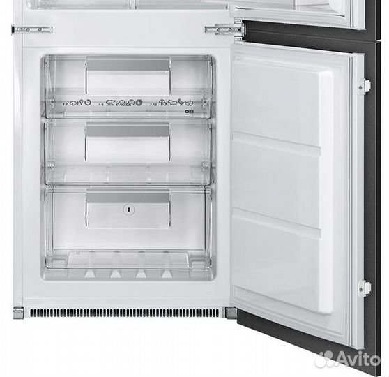 Встраиваемый холодильник Smeg C8173N1F