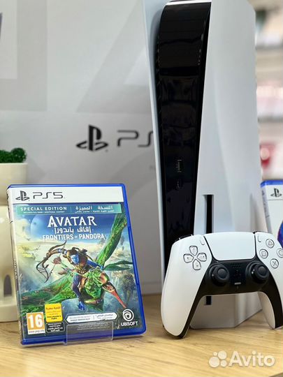 Sony PS5 Fat + игры MK1/Avatar