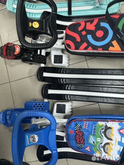 Новый снегокат Nika для девочек и мальчиков