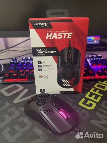 Игровая мышь hyperx pulsefire haste