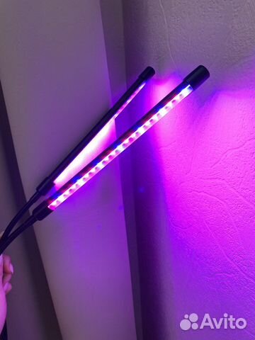 Ультрафиолетовая лампа для растений