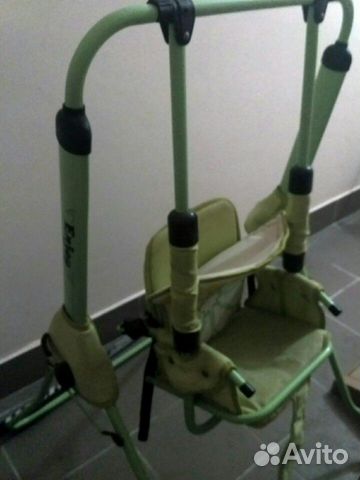 Детские качели напольные