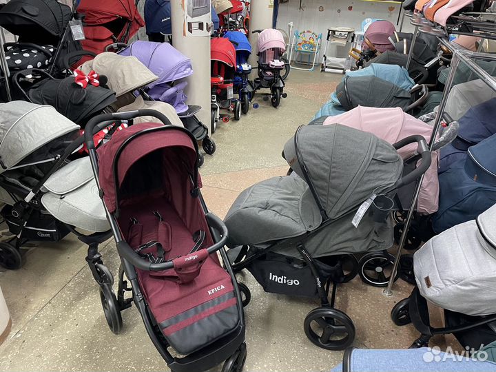 Коляска прогулочная на больших колесах