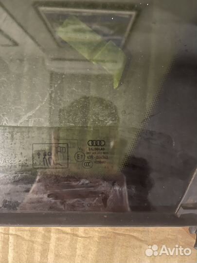 Стекло заднее правое форточка audi a6