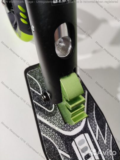 Самокат Tech Team TT Jogger 145 black/green, новый