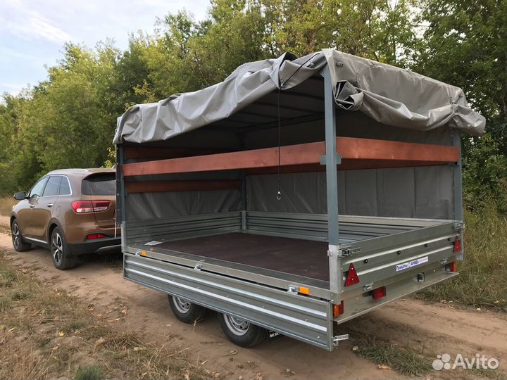 Двухосный легковой категории В, кузов над колёсами